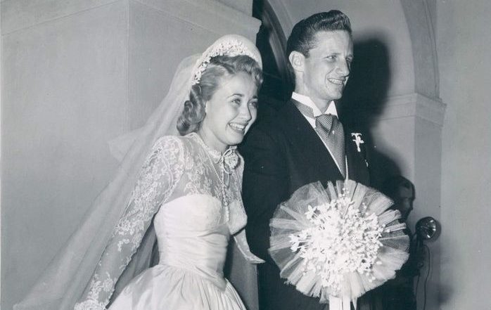 Geary Steffen and Jane Powell